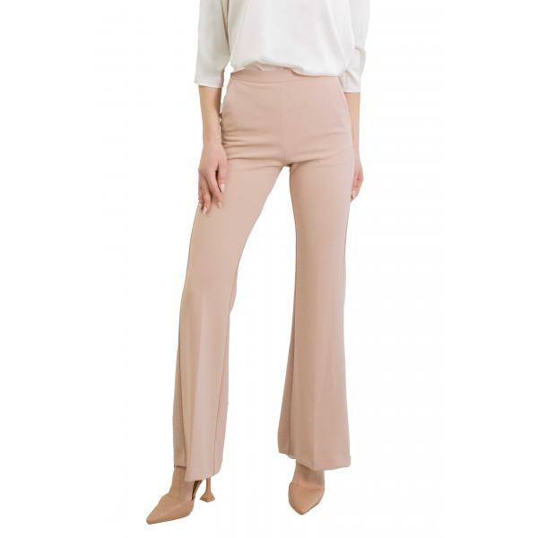 Pantaloni flare sartoriali vita alta pinces Imperial